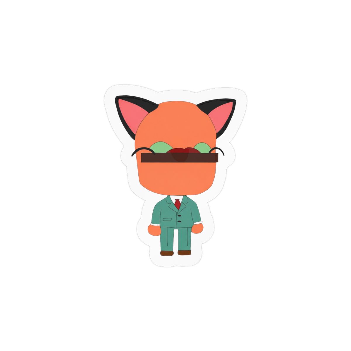 Beef Boss Sticker | Sassy Fox Grill Master Vinyl Decal - alternate angle 1, merchandise