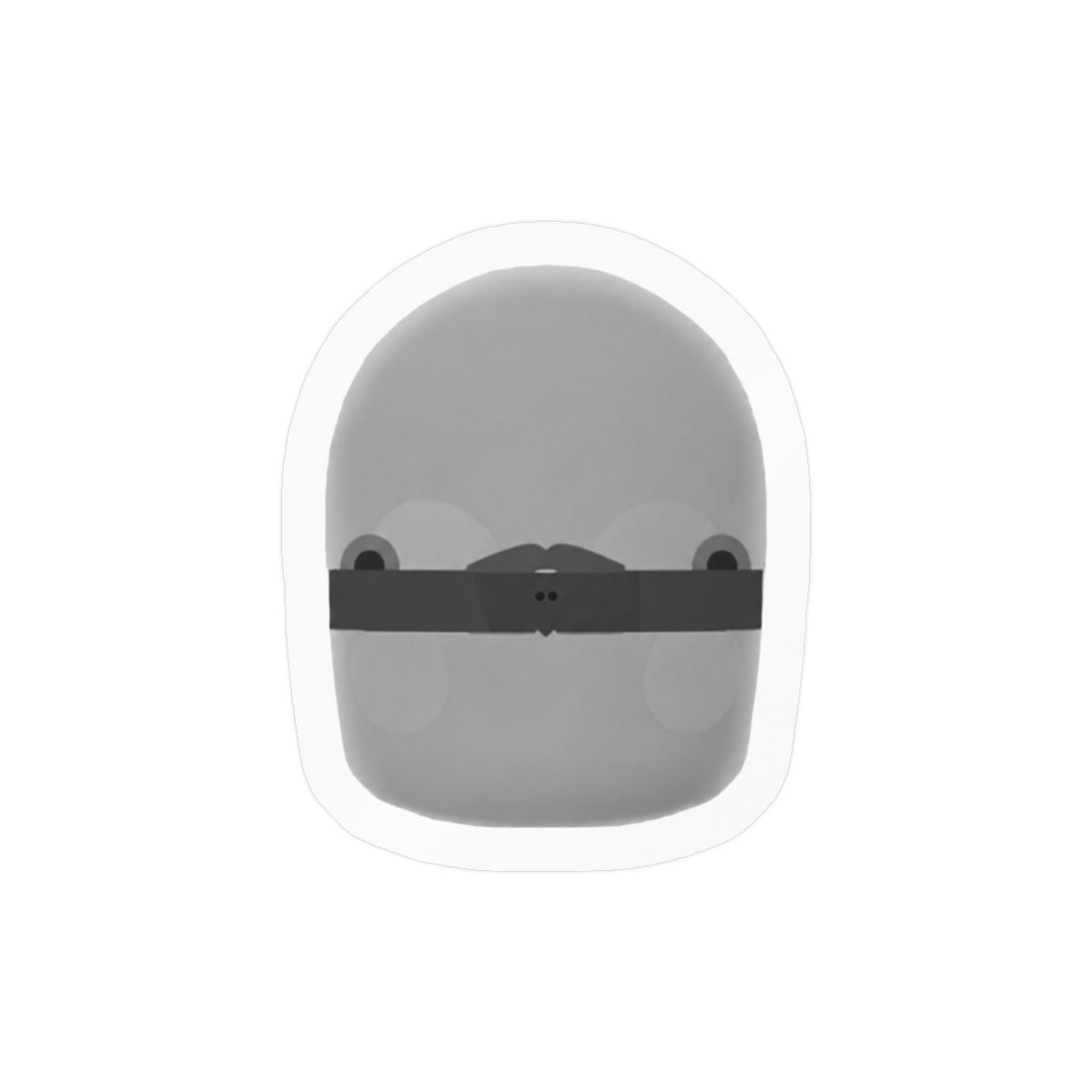 Beef Boss Poofesure Hamburger Mii Sticker | Funny Gaming Vinyl Decal - Official stickers merchandise
