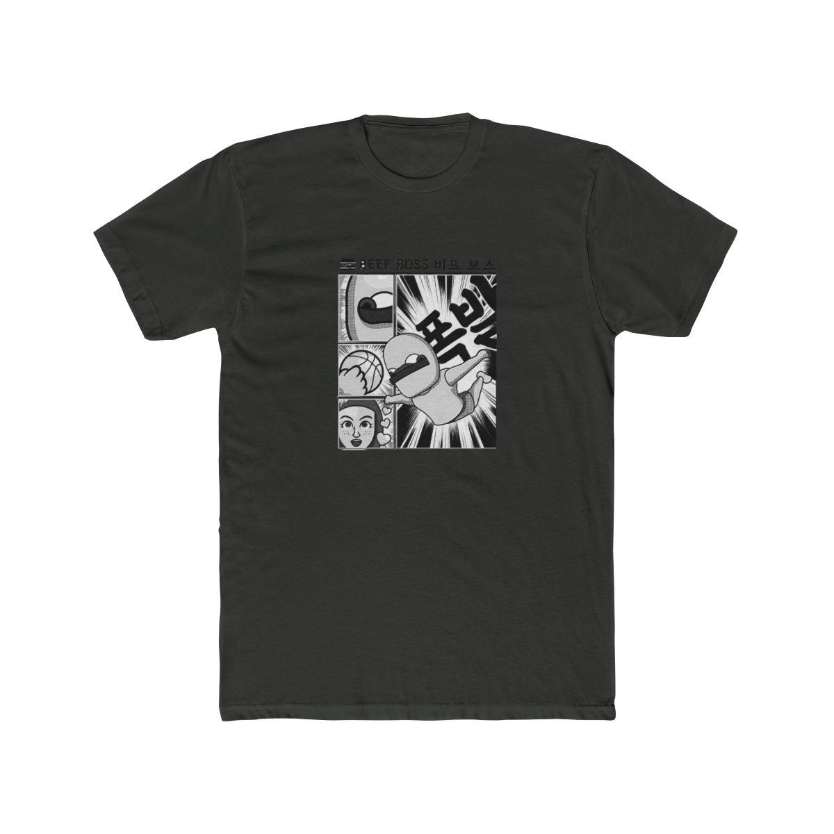 Beef Boss Manga T Shirt - alternate angle 2, merchandise
