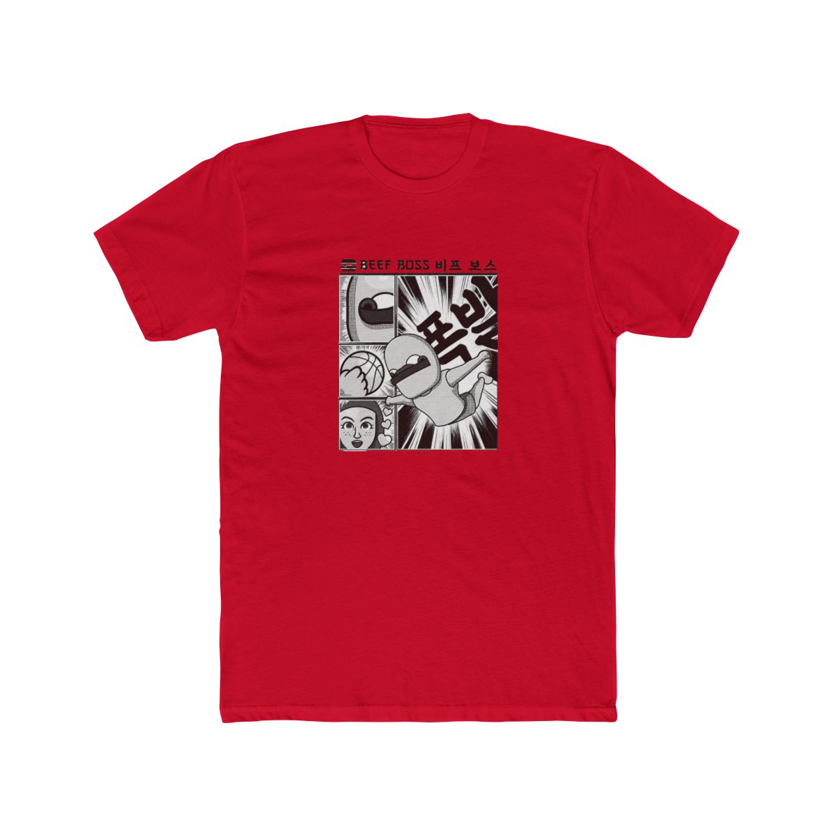 Beef Boss Manga T Shirt - alternate angle 4, merchandise